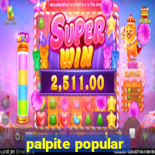 palpite popular